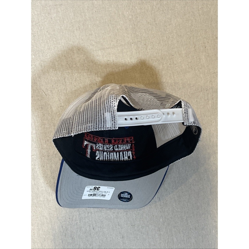 47 Brand Texas Rangers 2023 World Series Champions Trucker Hat Mens Blue White - Picture 6 of 7